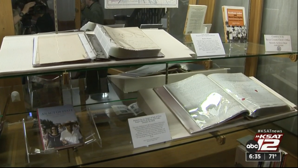 Exhibit looks at slavery, emancipation in Bexar County